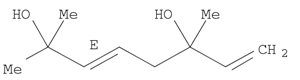 3,7-Octadiene-2,6-diol, 2,6-dimethyl-, (3E)-